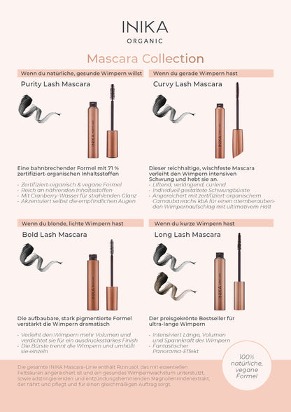 INIKA Bold Lash Mascara - Black
